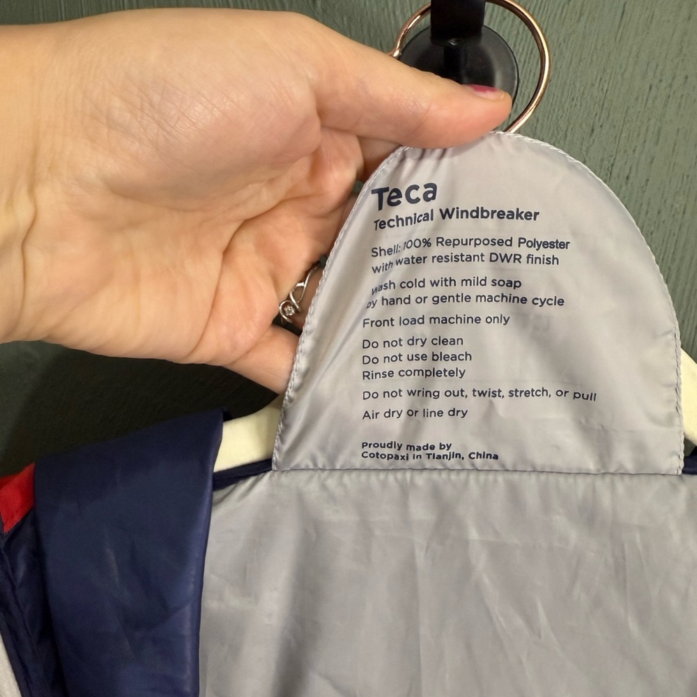 Cotopaxi Color Block Teca Technical Windbreaker B… - image 4